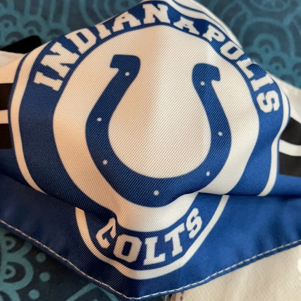 6/$20 New Indianapolis Colts face mask with filters